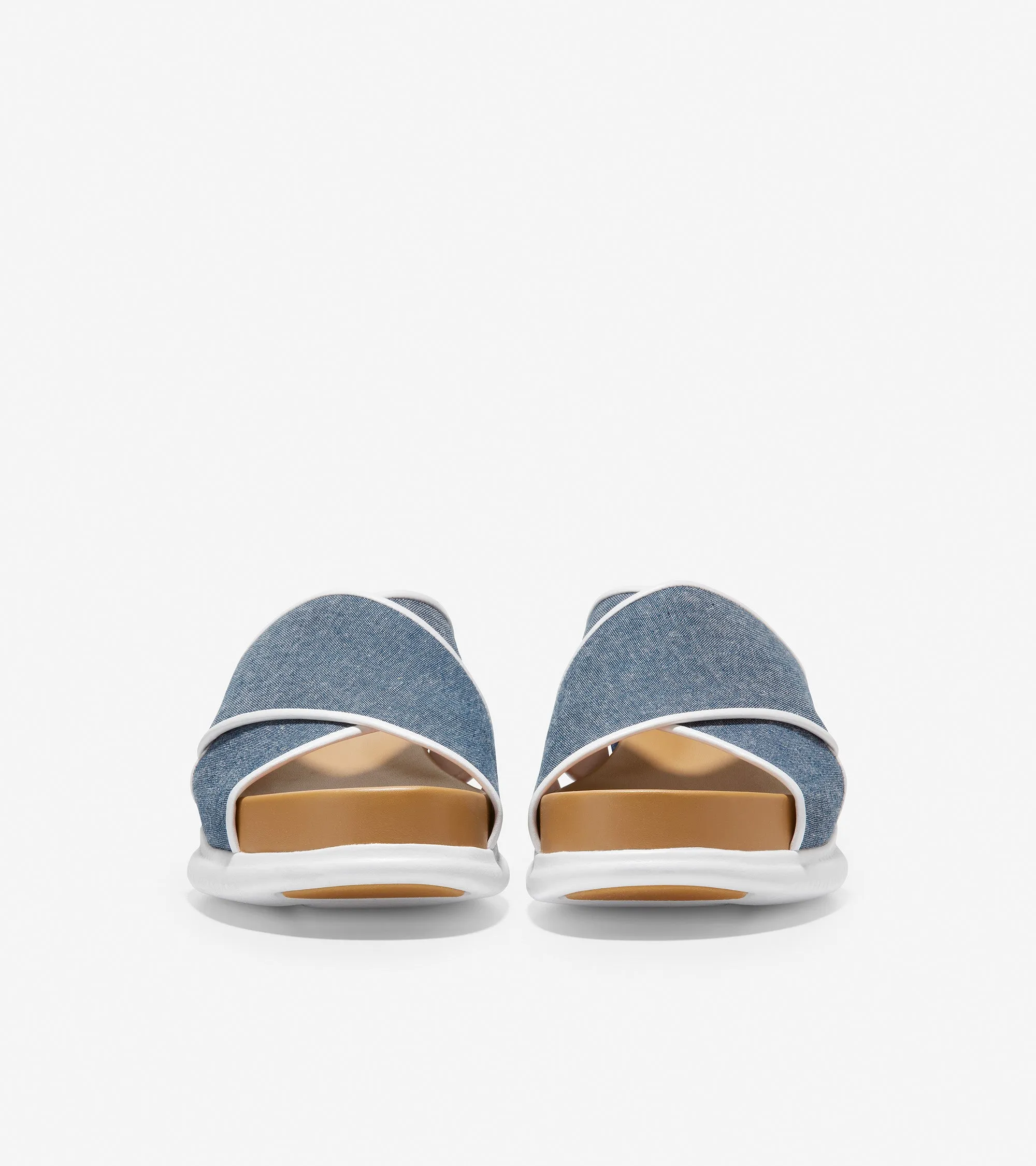 2.ZERØGRAND Criss Cross Slide Sandal