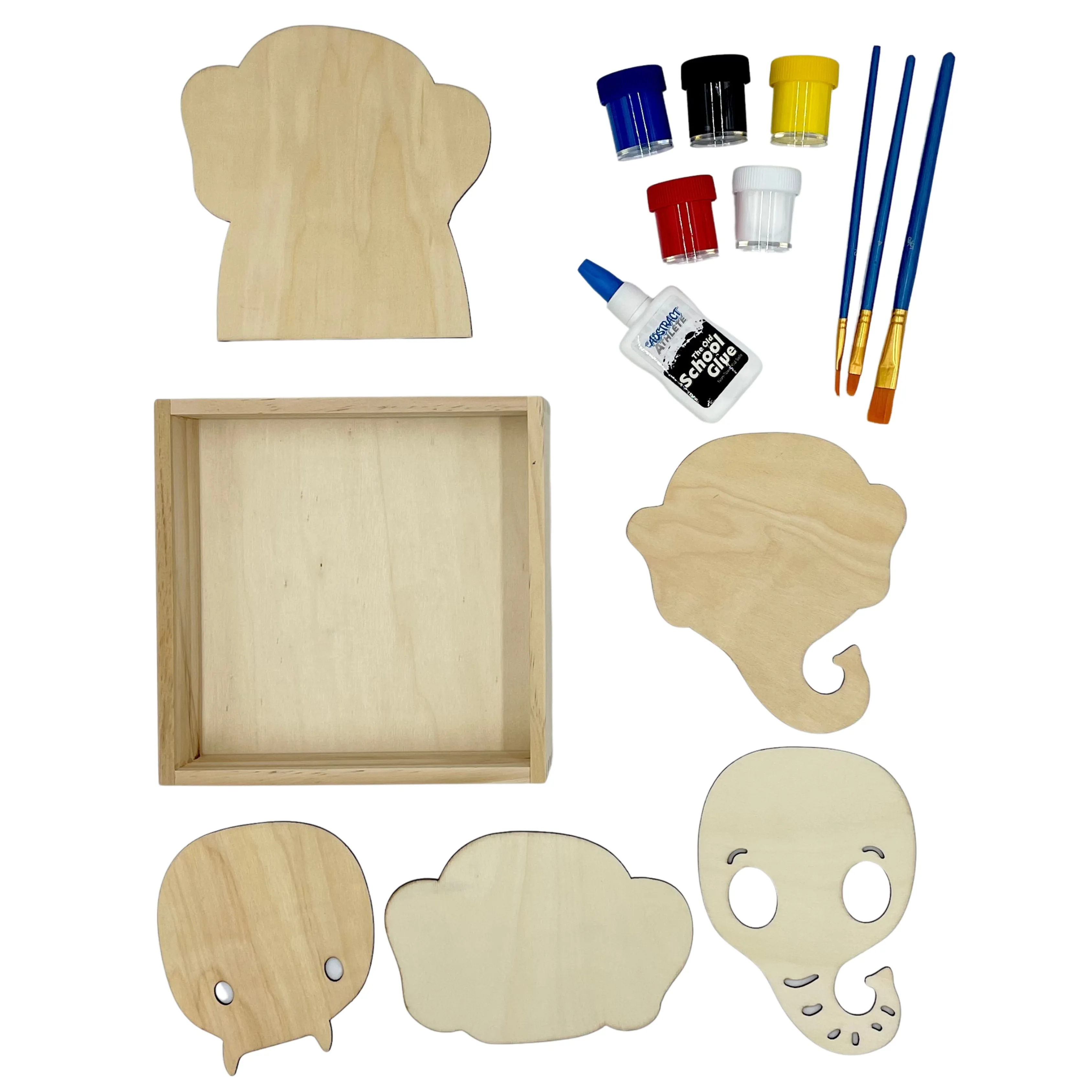 BeginAgain Paint & Stack Puzzlers - Elephant