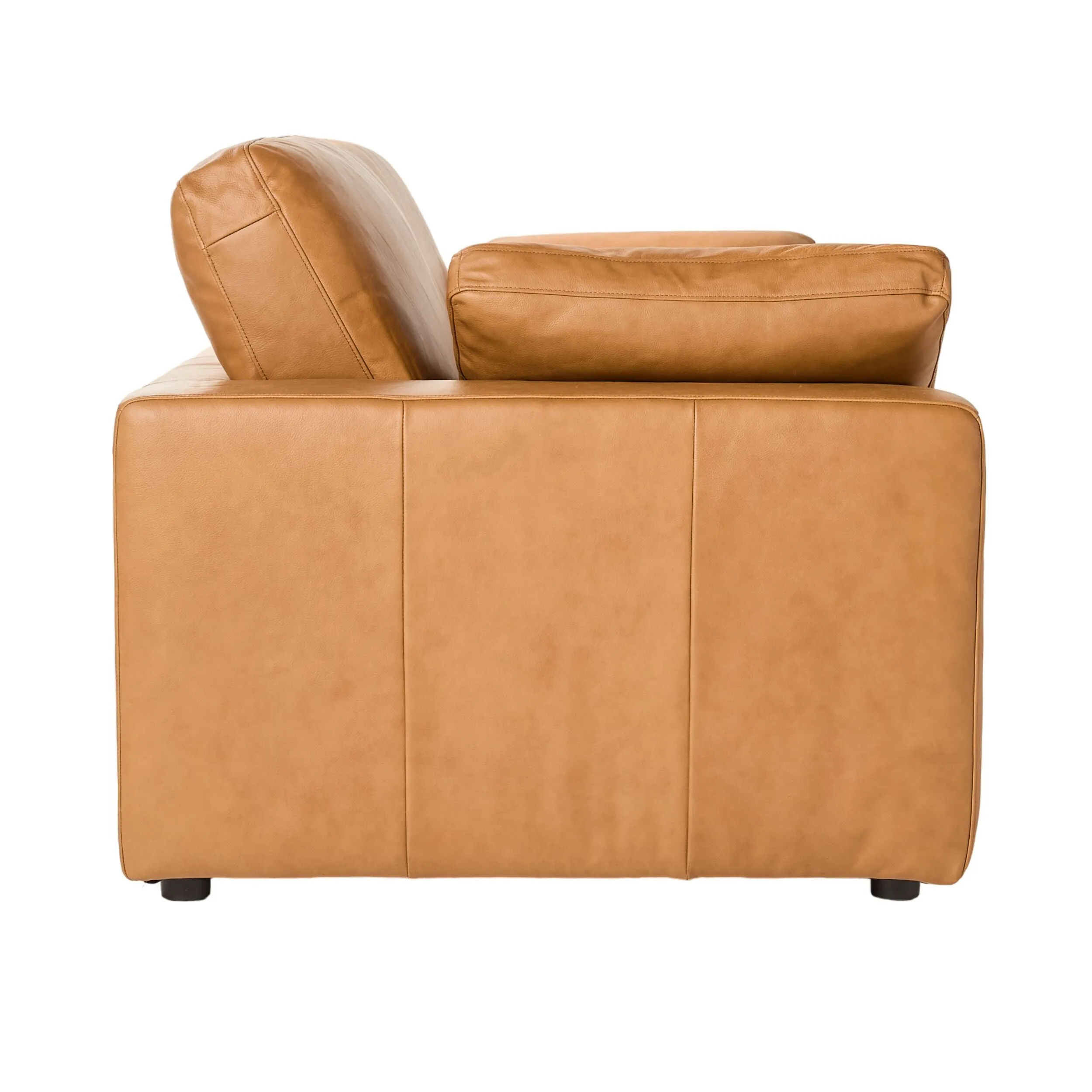 Blakely 3 Seater Leather Sofa Dakota Light Chestnut