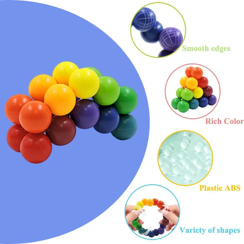 Colorful Learning Sensory Grapes Rotating Puzzle Ball - 739