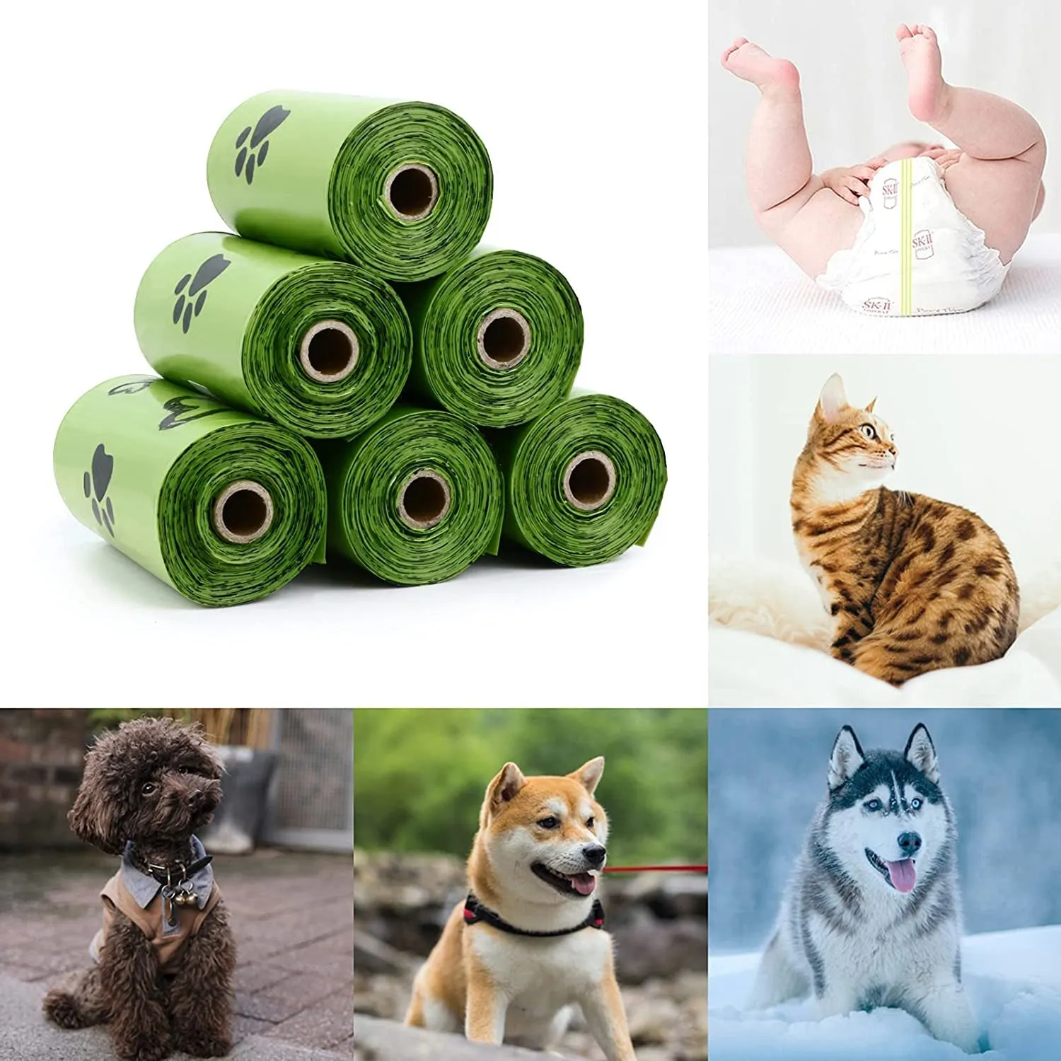 Eco-Friendly Biodegradable Dog Poop Bags - Meet Paw-sitive Pick-Up! 🐾🌿