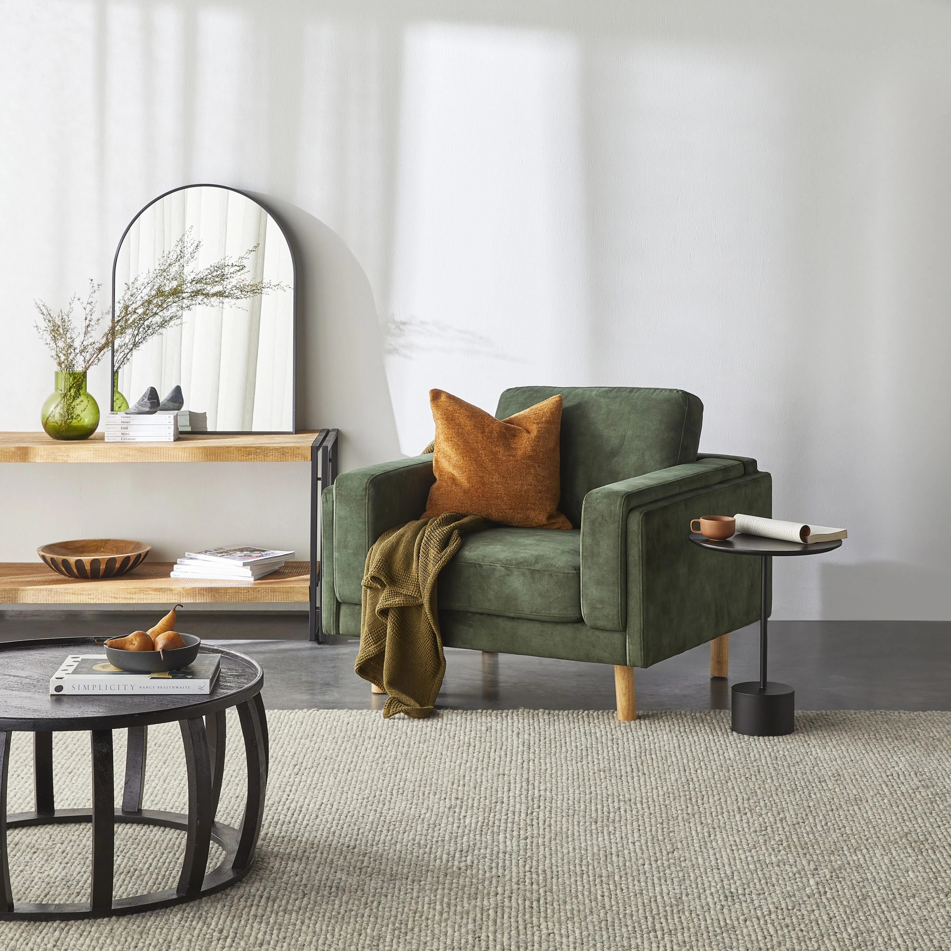 Finch Armchair Haven Fennel
