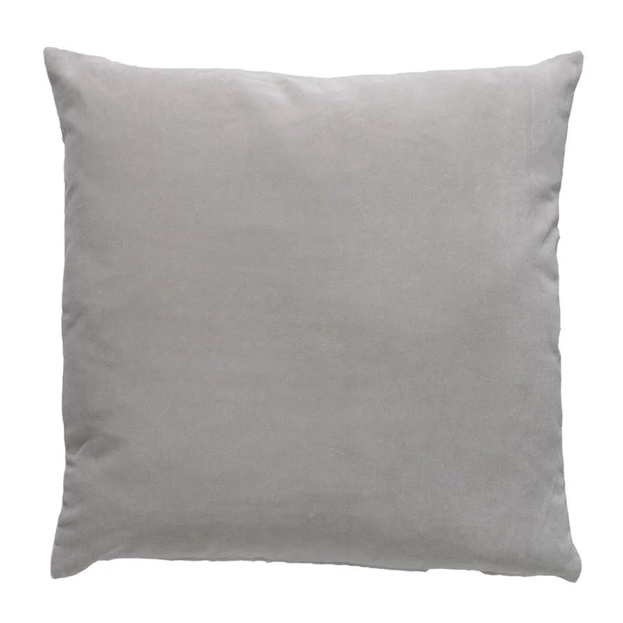 Grey Velvet Cushion (50cm)