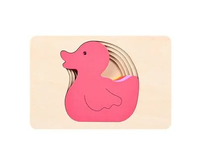 Interactive 3D Animal Puzzle for Kids - Fun Wooden Learning Toy