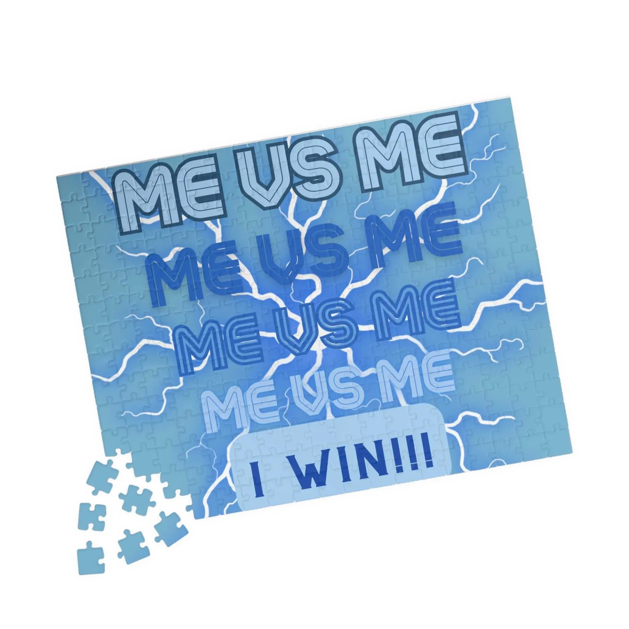 Me vs Me Puzzle (110, 252-piece)Blue