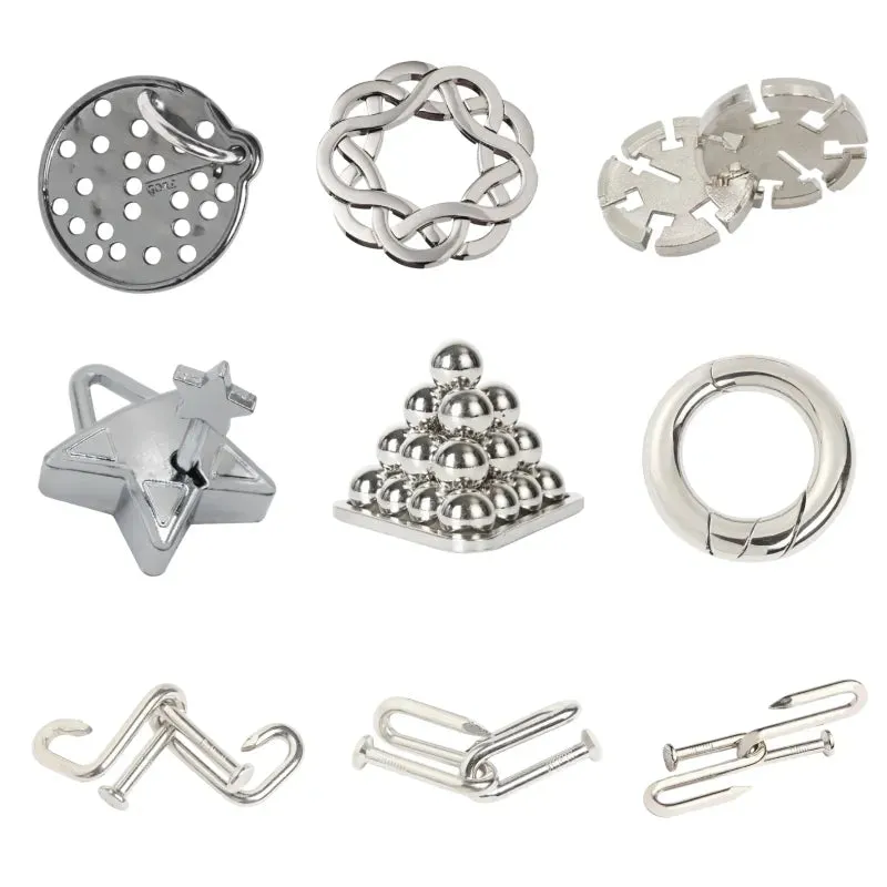Metal Puzzle IQ Challenge Game