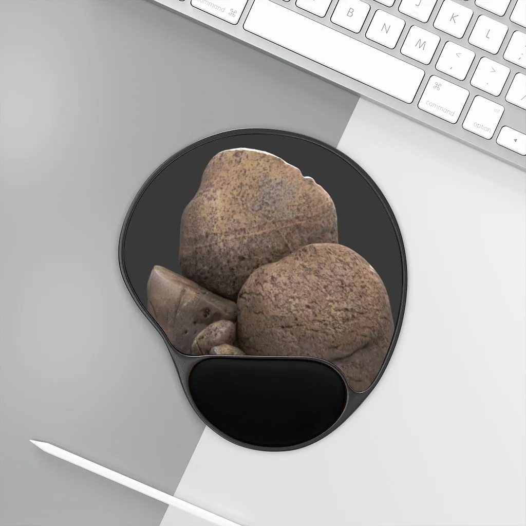 Rocks Mouse Pad With Wrist Rest